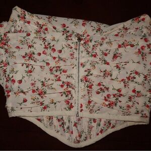 Floral Bustier Top